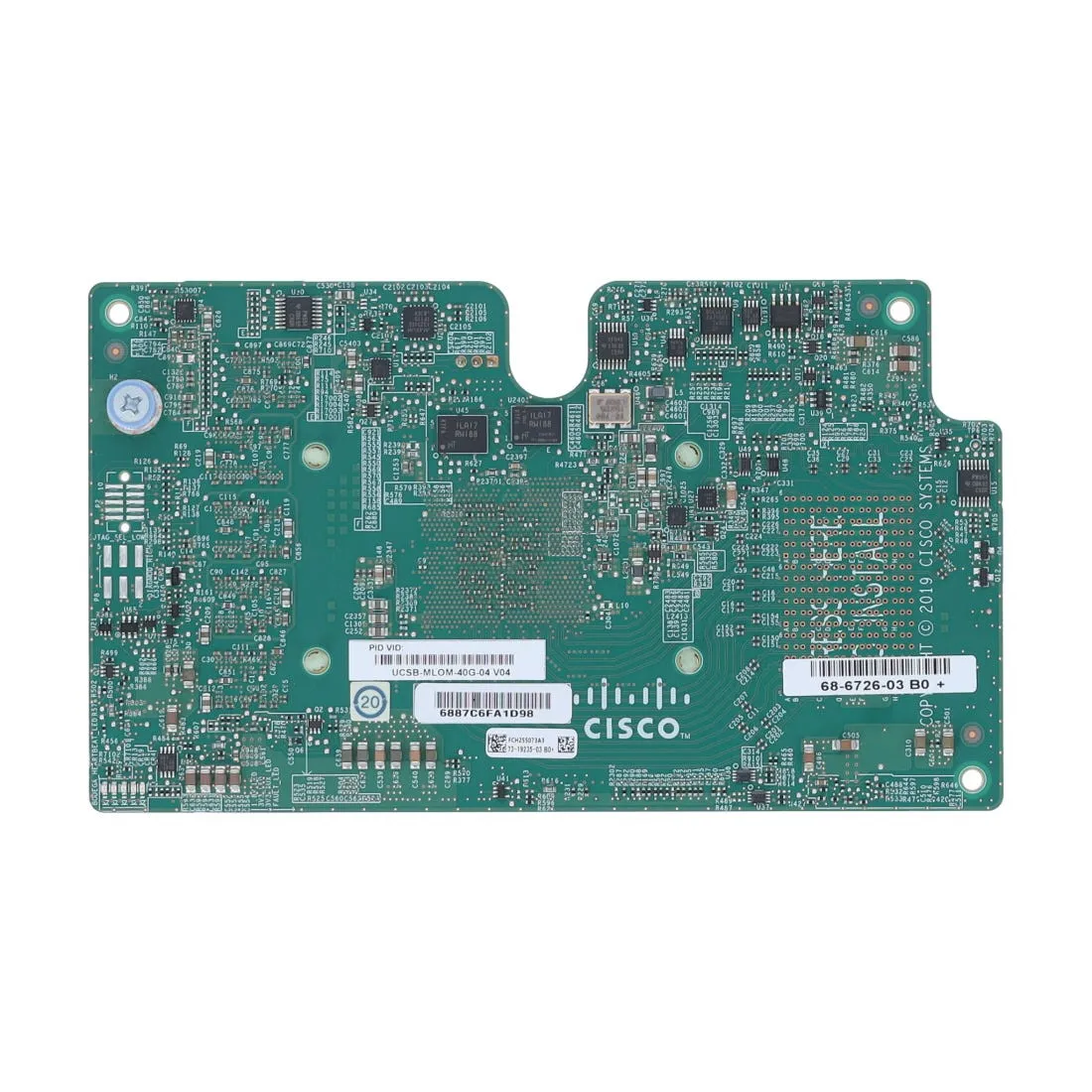 UCSB-MLOM-40G-04 CISCO UCS VIC 1440 MODULAR LOM FOR BLADE SERVERS