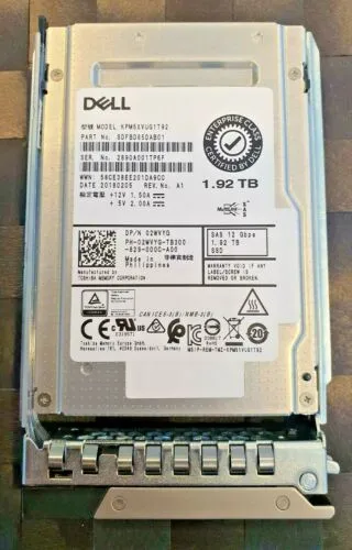 2WVYG DELL 1.92TB 12G 2.5INCH MU SAS SSD