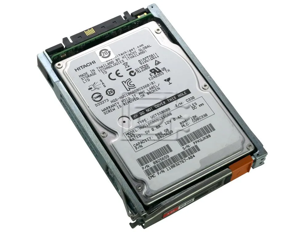 005050336 EMC Disk 600GB 10K 2.5 6Gb/se SAS