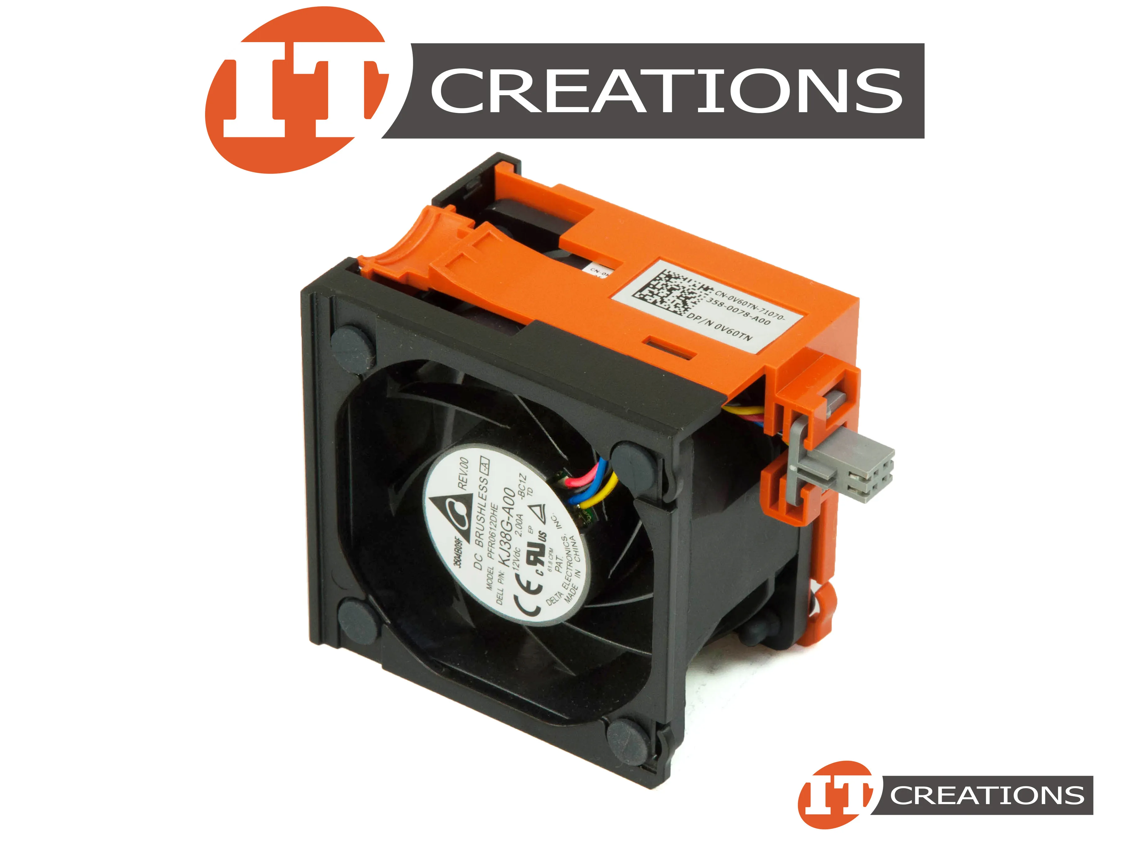 V60TN Dell 60x60x 38mm Fan for PowerEdge VRTX