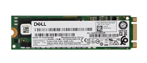 WCP9P DELL 480GB 6G M,2 2280 SATA SSD