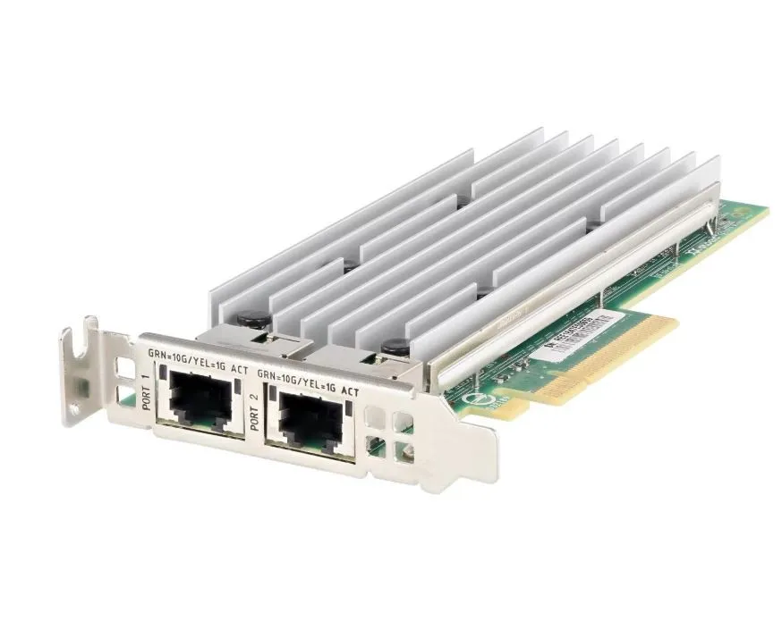 2J3X7-LP DELL QLOGIC DUAL-PORT 10GB RJ-45 NETWORK ADAPTER - LPB