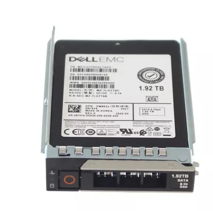 9F9Y6 DELL 1,92TB 6G 2,5INCH RI SATA SSD