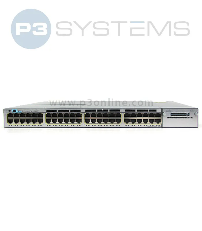 WS-C3750X-48T-E CISCO CATALYST 3750X 48 PORT DATA IP SERVICE