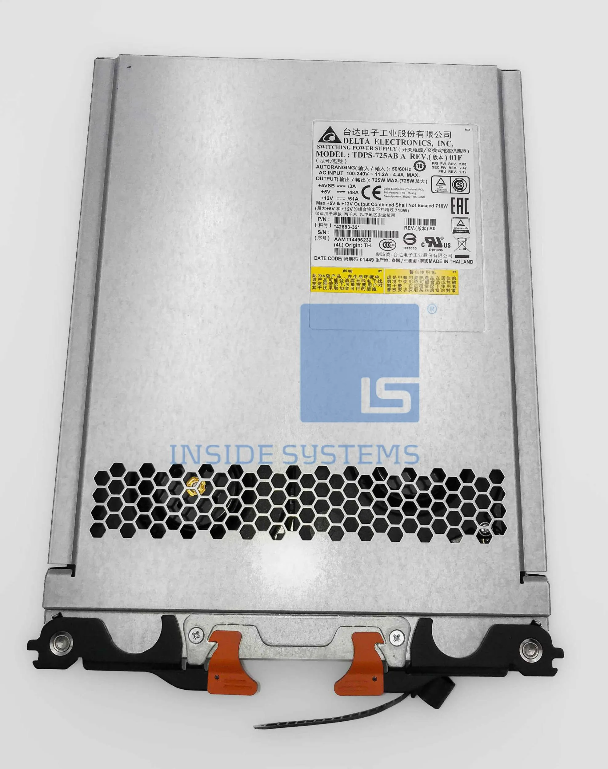 ''X-48870-00-R6 NETAPP PSU.725W.AC.DE1600;E2700