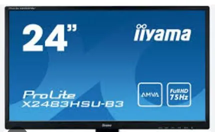 PL2483H IIYAMA PROLITE B2483HS 24INCH LED MONITOR - BLACK