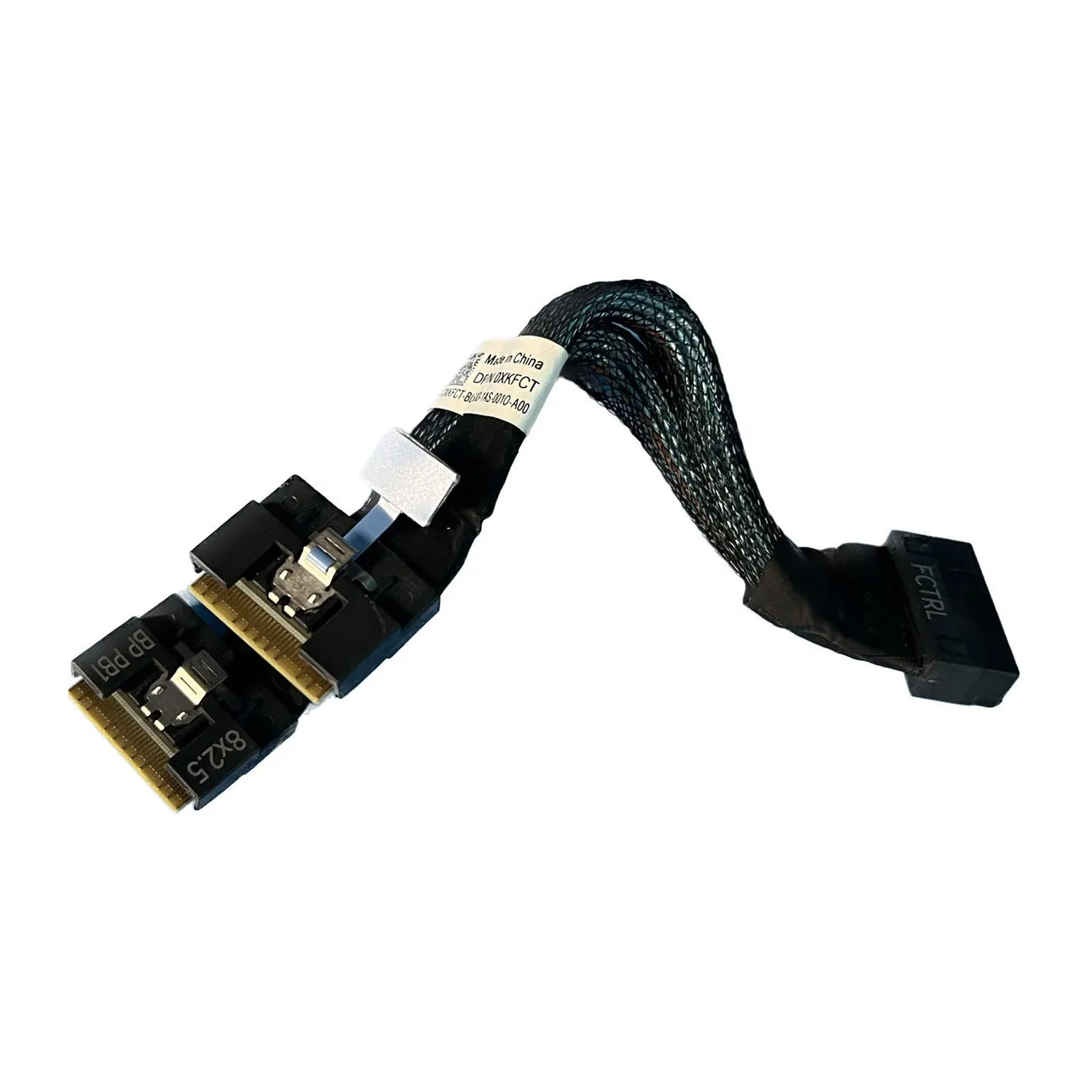 XKFCT Dell BP to Front PERC H755N Split NVMe Cable