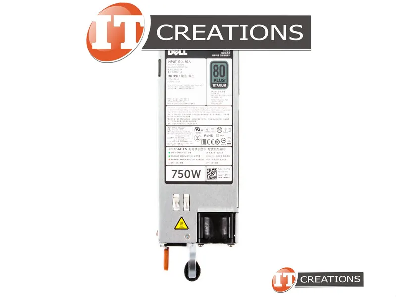 XYXMG DELL PER420/R520/R620 750W 80PLUS TITANIUM POWER SUPPLY