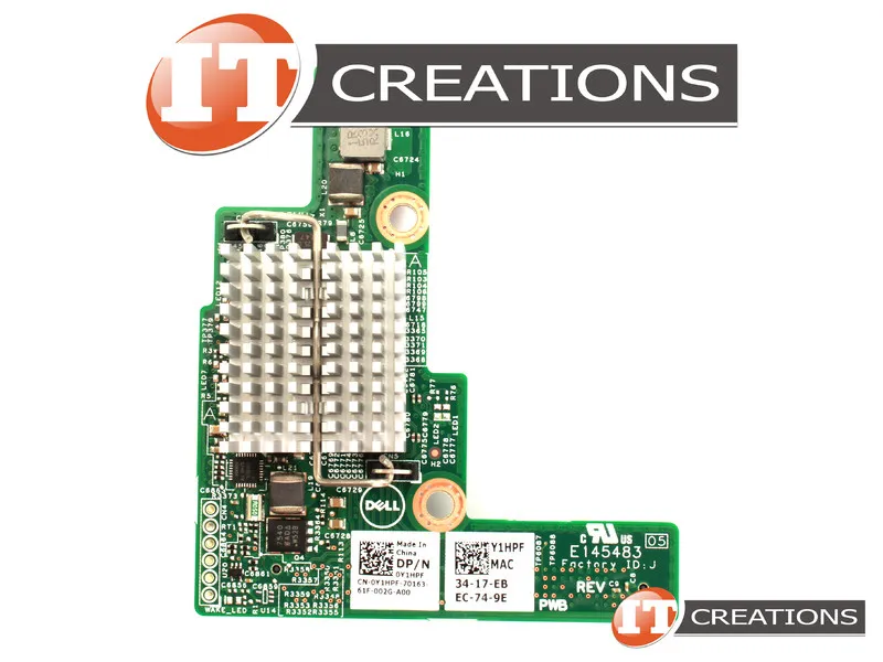 Y1HPF DELL POWEREDGE FC430 10GB LOM RISER CARD