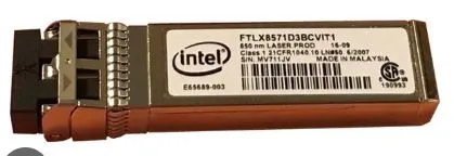 FTLX8571D3BCVIT1 INTEL 10GB ETHERNET SFP+ SR TRANSCEIVER
